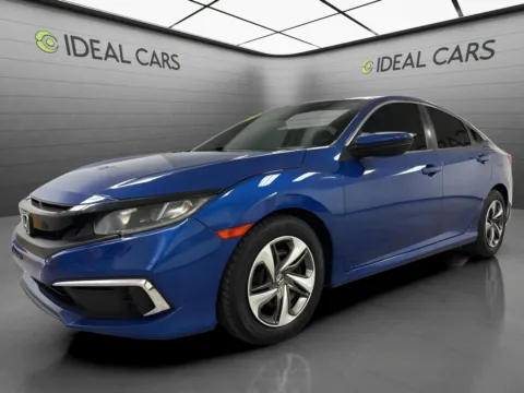 Blue 2019 Honda Civic LX for sale in Mesa, AZ