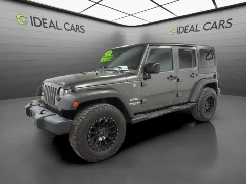 Gray 2016 Jeep Wrangler Unlimited Sport S for sale in Mesa, AZ