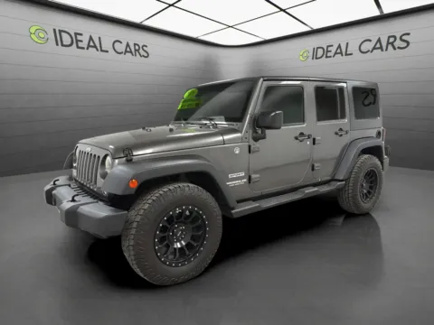 Gray 2016 Jeep Wrangler Unlimited Sport S for sale in Mesa, AZ