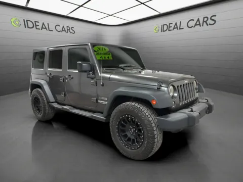 Another view of 2016 Jeep Wrangler Unlimited Sport S for sale in Mesa, AZ at Ideal Cars - at Alma School Rd