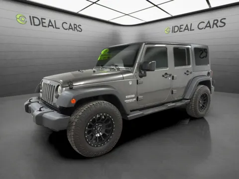 Gray 2016 Jeep Wrangler Unlimited Sport S for sale in Mesa, AZ