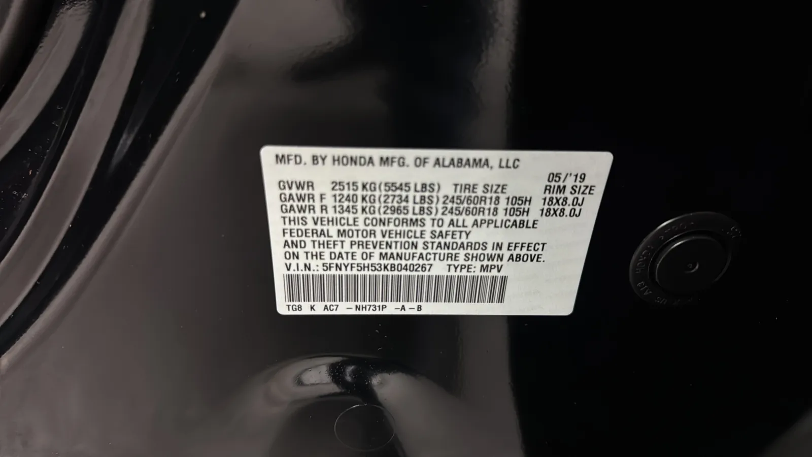 Honda Pilot photo 26