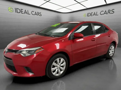 Red 2015 Toyota Corolla LE for sale in Mesa, AZ