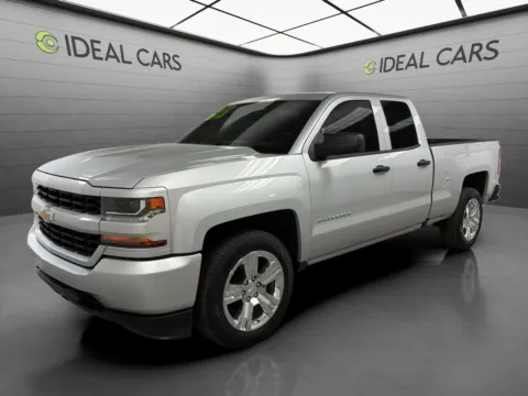 Silver 2017 Chevrolet Silverado 1500 Custom for sale in Mesa, AZ