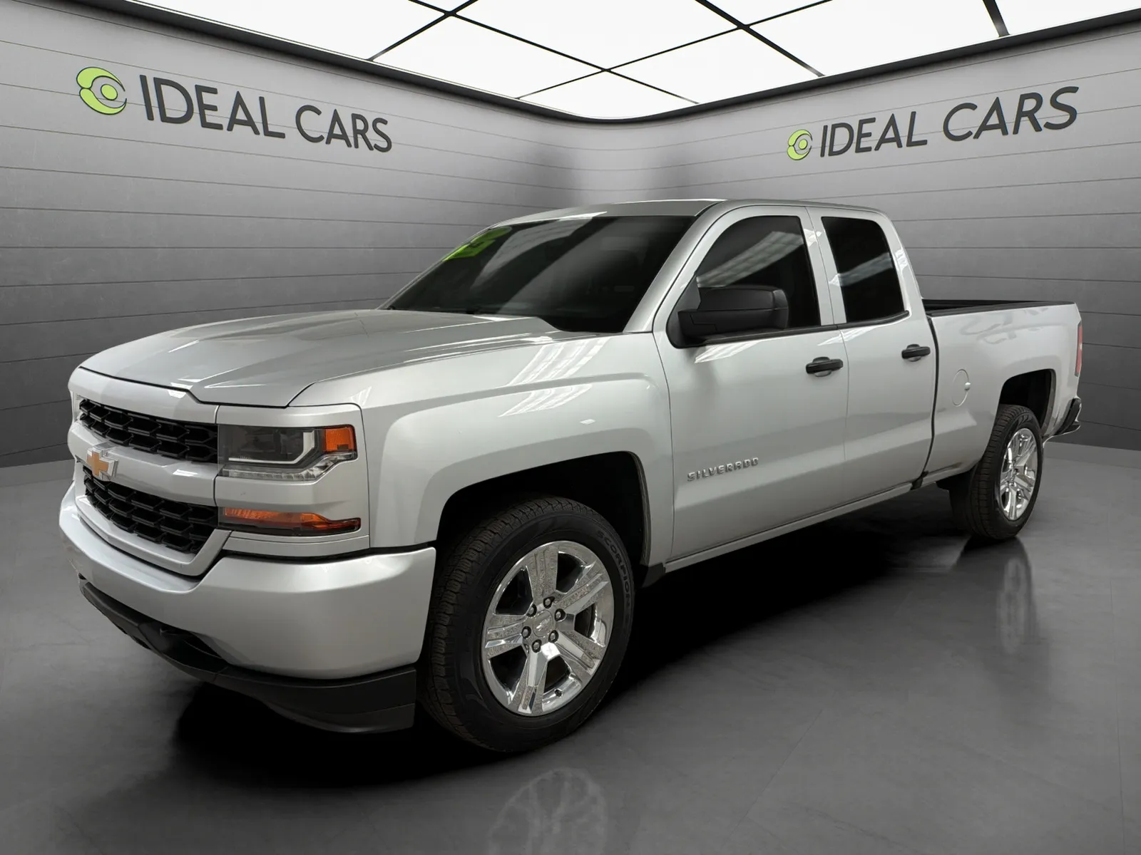 Silver 2017 Chevrolet Silverado 1500 Custom for sale in Mesa, AZ