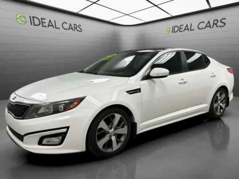 White 2015 Kia Optima EX for sale in Mesa, AZ