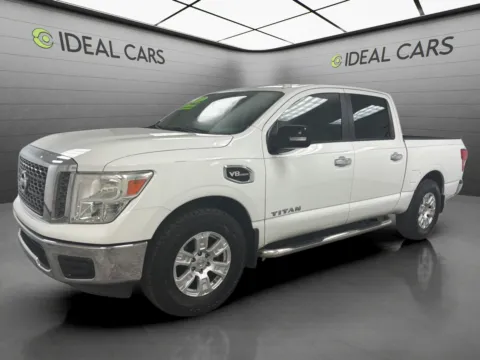 White 2017 Nissan Titan for sale in Mesa, AZ