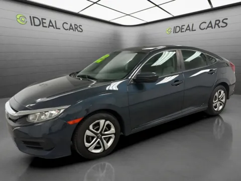 Blue 2018 Honda Civic LX for sale in Mesa, AZ