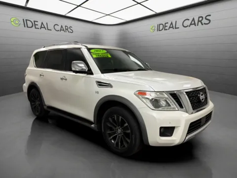 Another view of 2017 Nissan Armada Platinum for sale in Mesa, AZ at Ideal Cars - at Alma School Rd