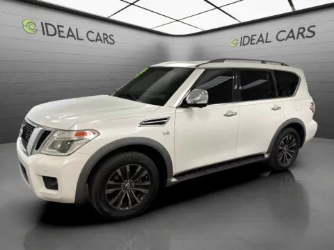 White 2017 Nissan Armada Platinum for sale in Mesa, AZ