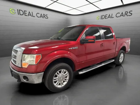 Red 2010 Ford F-150 Lariat for sale in Mesa, AZ