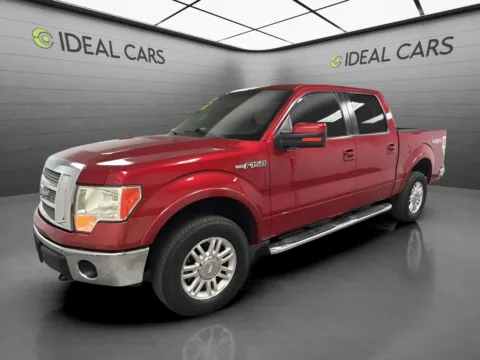 Red 2010 Ford F-150 Lariat for sale in Mesa, AZ