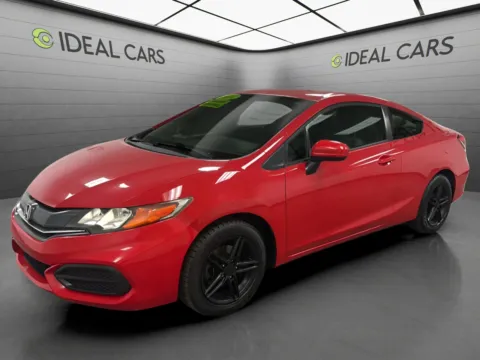 Red 2014 Honda Civic LX for sale in Mesa, AZ