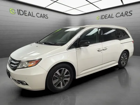 White 2015 Honda Odyssey Touring Elite for sale in Mesa, AZ