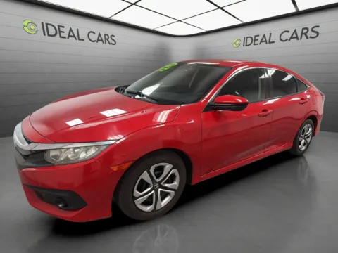 Red 2016 Honda Civic LX w/Honda Sensing for sale in Mesa, AZ