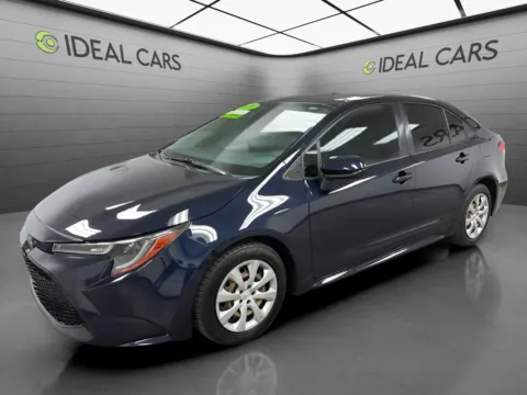 Blue 2020 Toyota Corolla LE for sale in Mesa, AZ