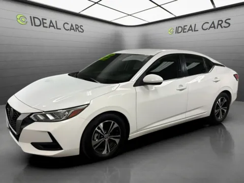 White 2021 Nissan Sentra SV for sale in Mesa, AZ