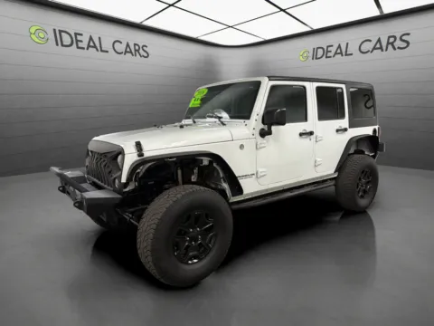 White 2016 Jeep Wrangler Unlimited Willys Wheeler for sale in Mesa, AZ