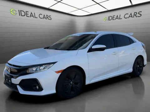 White 2018 Honda Civic Hatchback EX for sale in Mesa, AZ