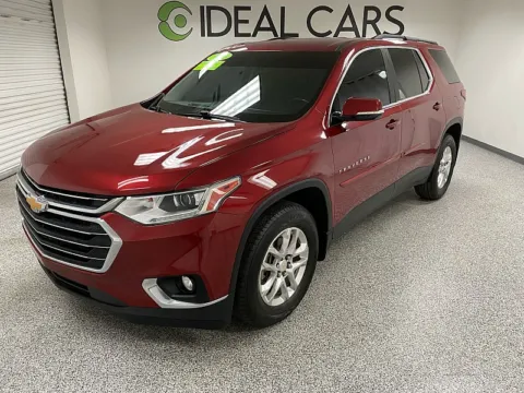 Red 2020 Chevrolet Traverse LT Cloth for sale in Mesa, AZ