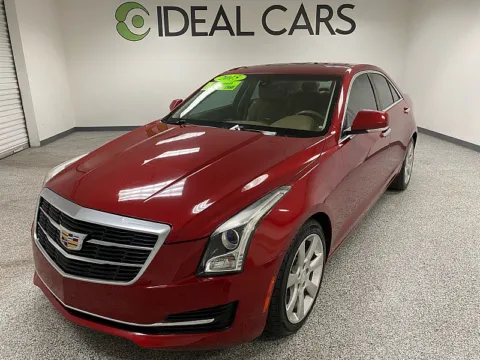 Red 2015 Cadillac ATS Luxury RWD for sale in Mesa, AZ