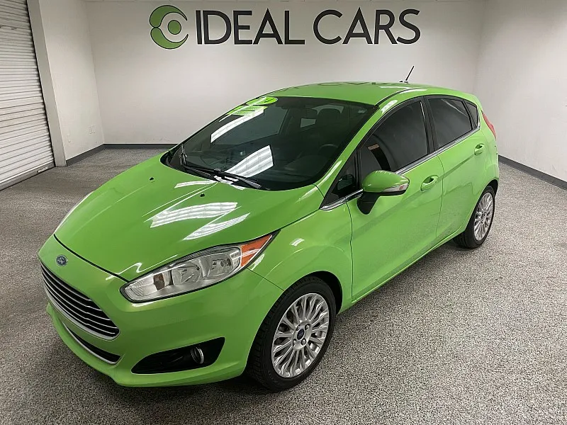 Green 2014 Ford Fiesta Titanium for sale in Mesa, AZ