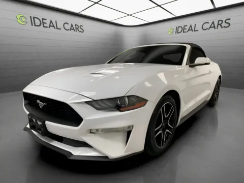 White 2019 Ford Mustang EcoBoost Premium for sale in Mesa, AZ