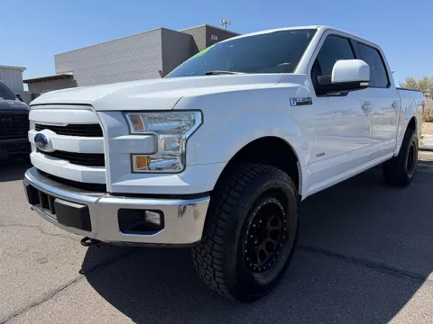 White 2015 Ford F-150 4WD XLT for sale in Mesa, AZ