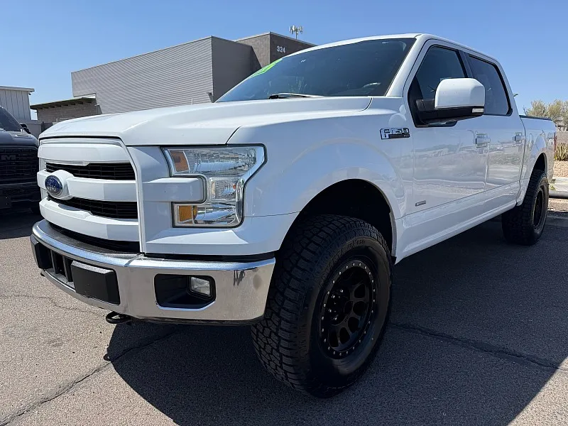 White 2015 Ford F-150 4WD XLT for sale in Mesa, AZ
