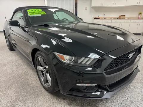 Another view of 2015 Ford Mustang V6 for sale in Mesa, AZ at Ideal Cars - at Crismon Rd.