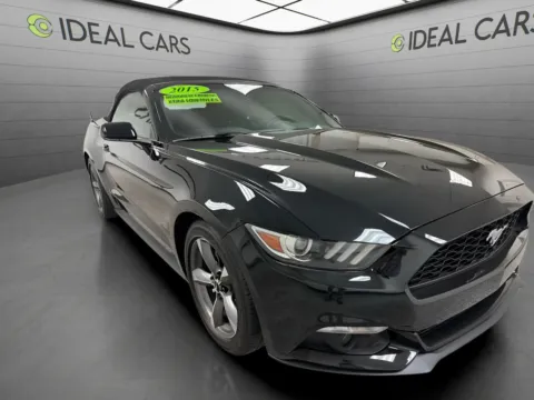 Another view of 2015 Ford Mustang V6 for sale in Mesa, AZ at Ideal Cars - at Crismon Rd.