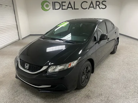 Black 2013 Honda Civic Sedan 4d LX Auto for sale in Mesa, AZ