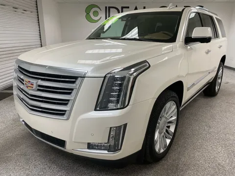 White 2015 Cadillac Escalade 4d SUV 4WD Platinum for sale in Mesa, AZ