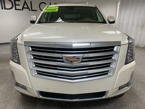 Photos of 2015 Cadillac Escalade 4d SUV 4WD Platinum for sale in Mesa, AZ at Ideal Cars - at Crismon Rd.