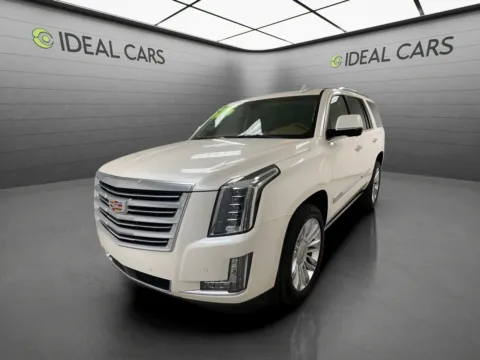 White 2015 Cadillac Escalade 4d SUV 4WD Platinum for sale in Mesa, AZ