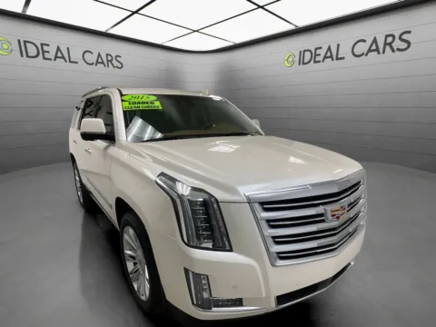 Another view of 2015 Cadillac Escalade 4d SUV 4WD Platinum for sale in Mesa, AZ at Ideal Cars - at Crismon Rd.