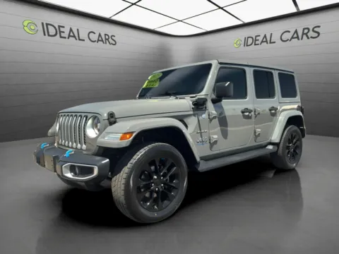 Gray 2023 Jeep Wrangler Sahara 4xe for sale in Mesa, AZ