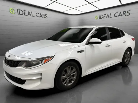 White 2016 Kia Optima LX Turbo for sale in Mesa, AZ