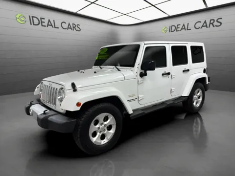 White 2013 Jeep Wrangler Unlimited Sahara for sale in Mesa, AZ
