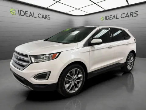 White 2018 Ford Edge Titanium for sale in Mesa, AZ