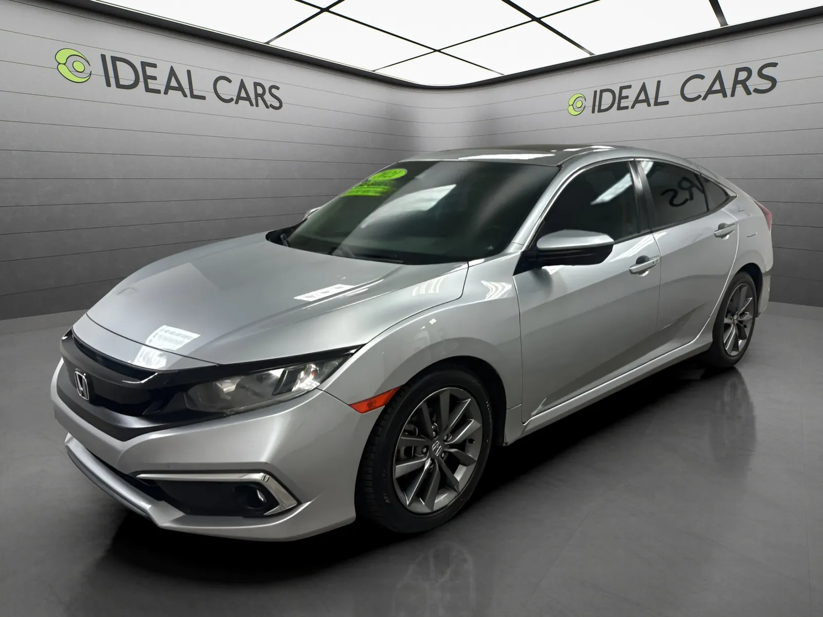 Silver 2021 Honda Civic EX-L for sale in Mesa, AZ