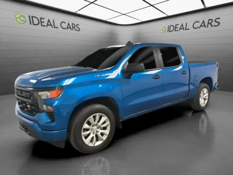 Blue 2023 Chevrolet Silverado 1500 Custom for sale in Mesa, AZ