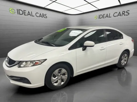 White 2015 Honda Civic LX for sale in Mesa, AZ