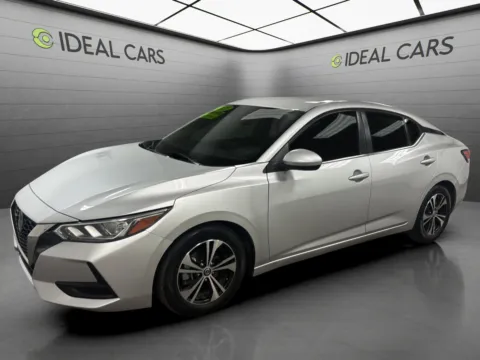 Silver 2021 Nissan Sentra SV for sale in Mesa, AZ