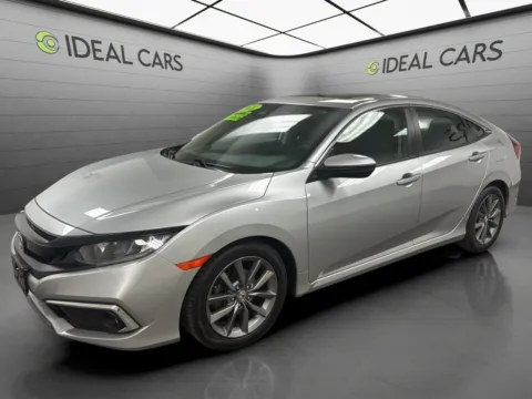 Silver 2021 Honda Civic EX for sale in Mesa, AZ