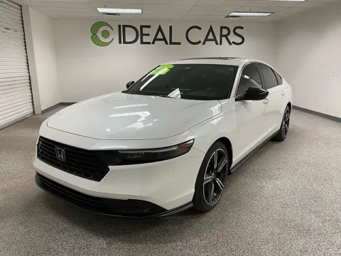 White 2024 Honda Accord Hybrid Sport for sale in Mesa, AZ