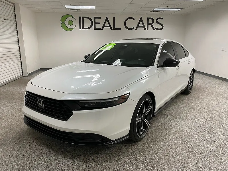 White 2024 Honda Accord Hybrid Sport for sale in Mesa, AZ