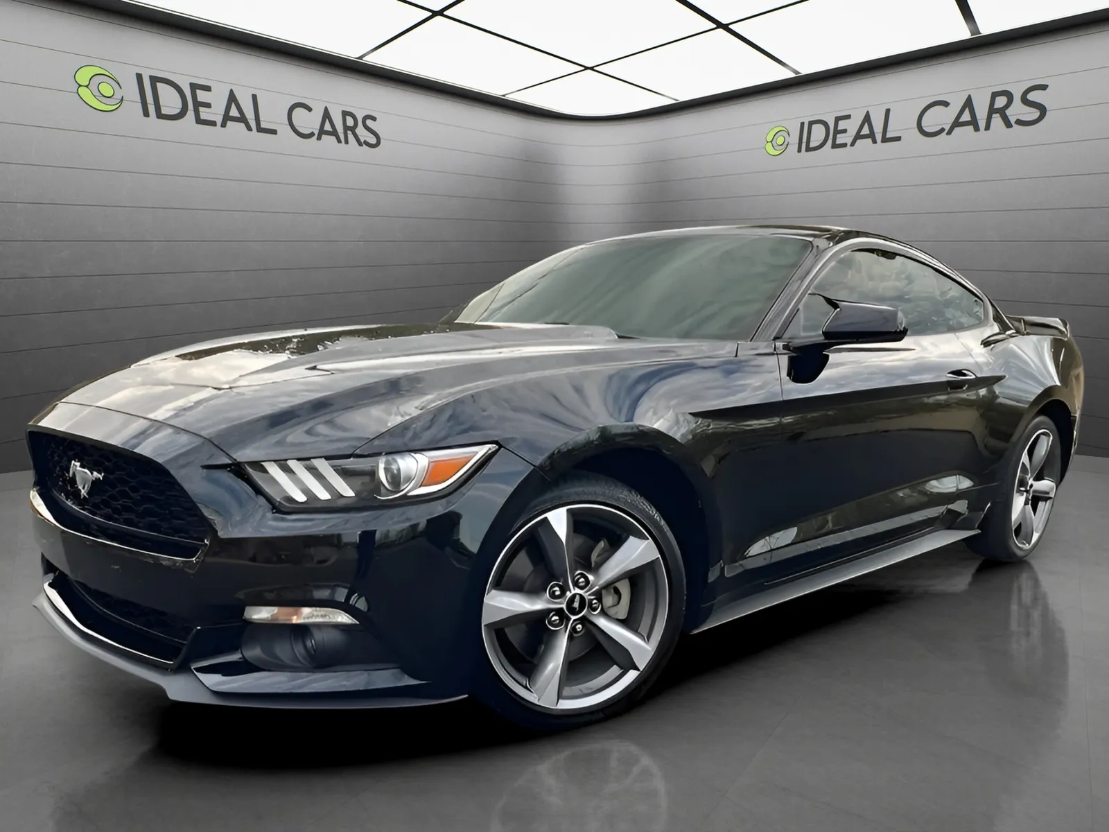 Black 2016 Ford Mustang EcoBoost Premium for sale in Mesa, AZ