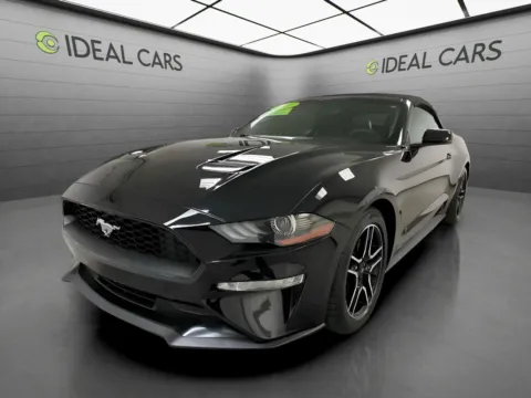 Black 2019 Ford Mustang EcoBoost Premium for sale in Mesa, AZ