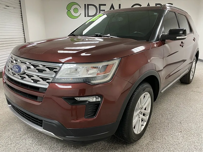 Red 2018 Ford Explorer XLT for sale in Mesa, AZ